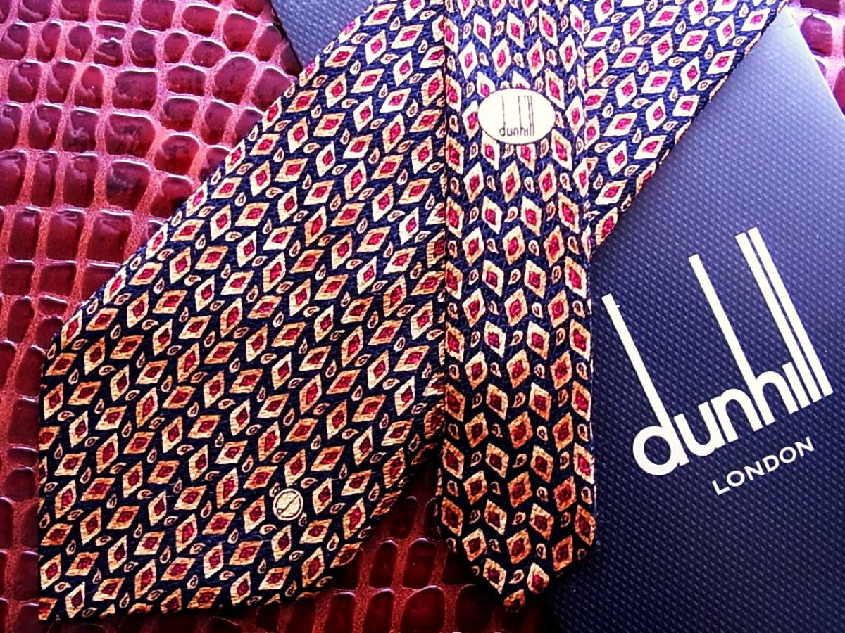 ■E987N●良品●【dunhill】ダンヒルのネクタイ拍卖