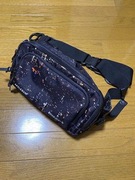 美品☆【APPLEBUM×MAKAVELIC】Babylon View Inner ボディバッグ ウエストバッグ アップルバム バビロンビュー拍卖