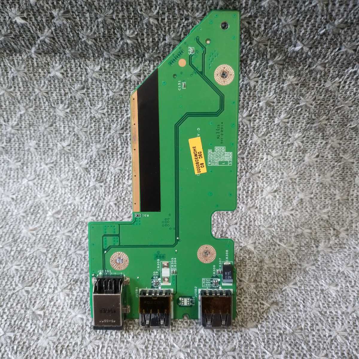 岐阜 送料198円 ★ Dell Studio 1735 1736 1737 用 DCジャック電源ボード 0NU327 NU327 中古 ★ 動作確認済み A202拍卖