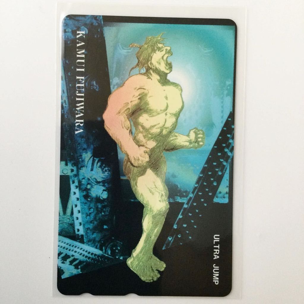 新品 送料無料 非売品テレカ 藤原カムイ ウルトラジャンプ テレホンカード 50度数拍卖