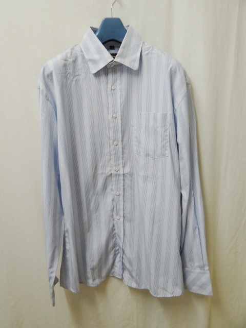 BEN SHENVAR 新品未使用 ストライプ BLUE Lサイズ拍卖