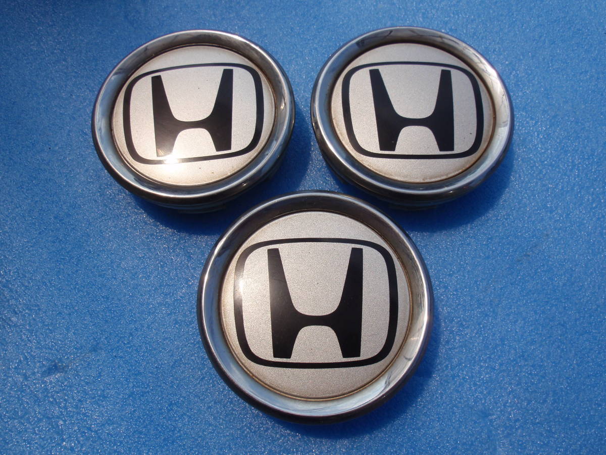 ホンダ 純正 センターキャップ ホイールキャップ 3個セット 中古品【44742-SHJ-A90】拍卖