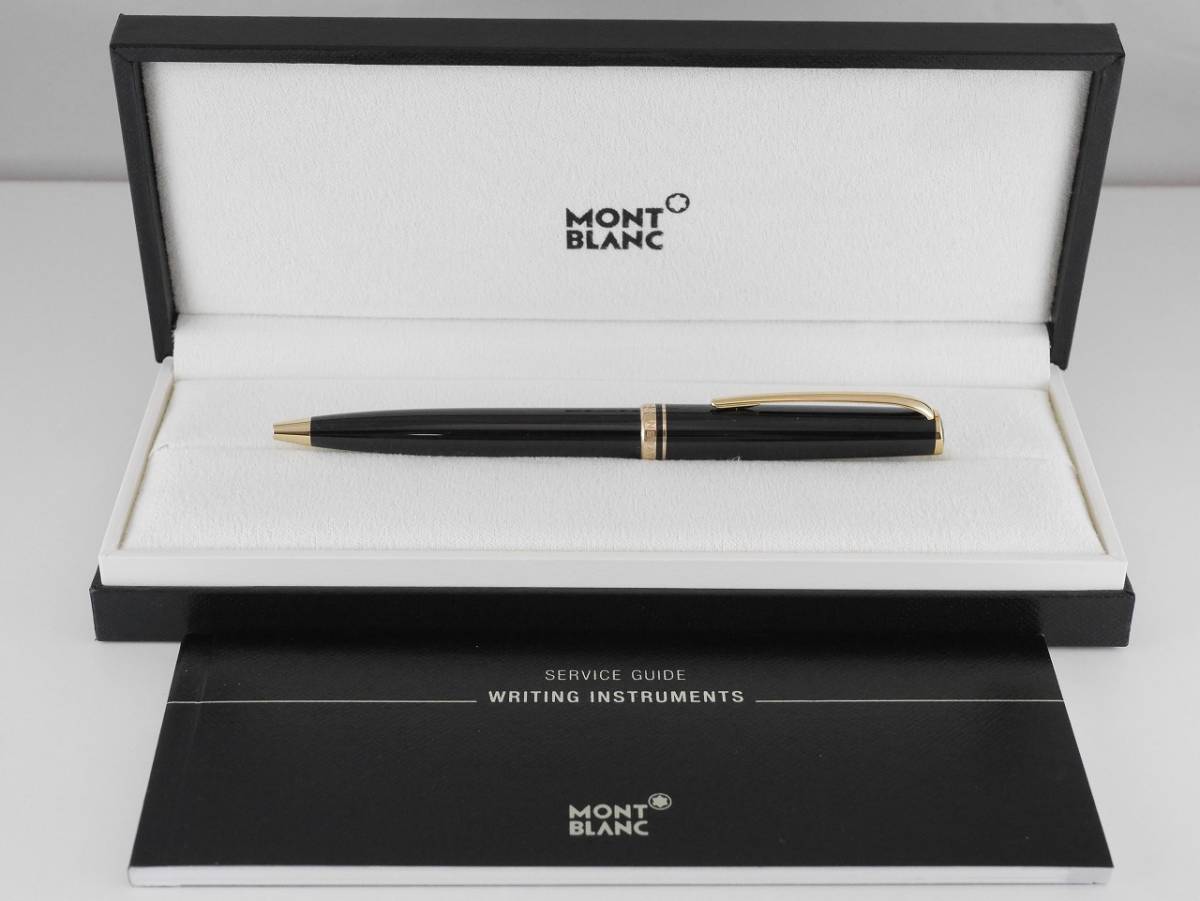 *即決* モンブラン MONTBLANC ジェネレーション ブラックGT ボールペン 美品拍卖