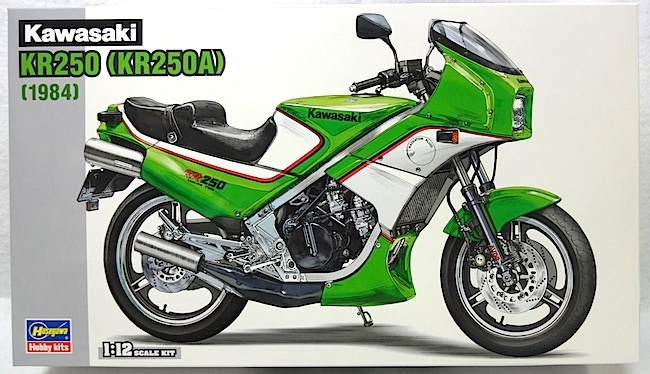 ハセガワ 「1/12 カワサキ KR250 (KR250A) 1984年」新品拍卖