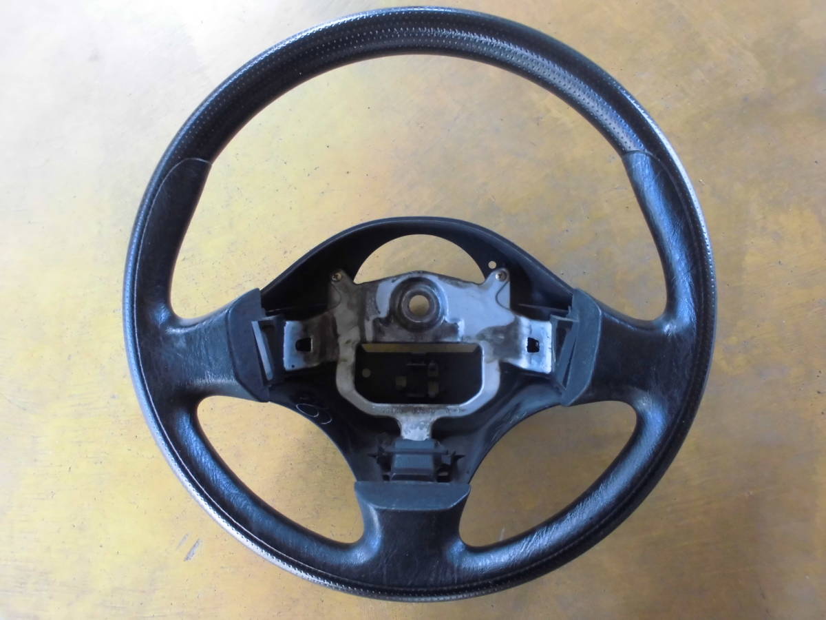 H13 ダイハツ ミラ ジーノ L700S 純正 ステアリング ハンドル エアバック用 中古品 拍卖