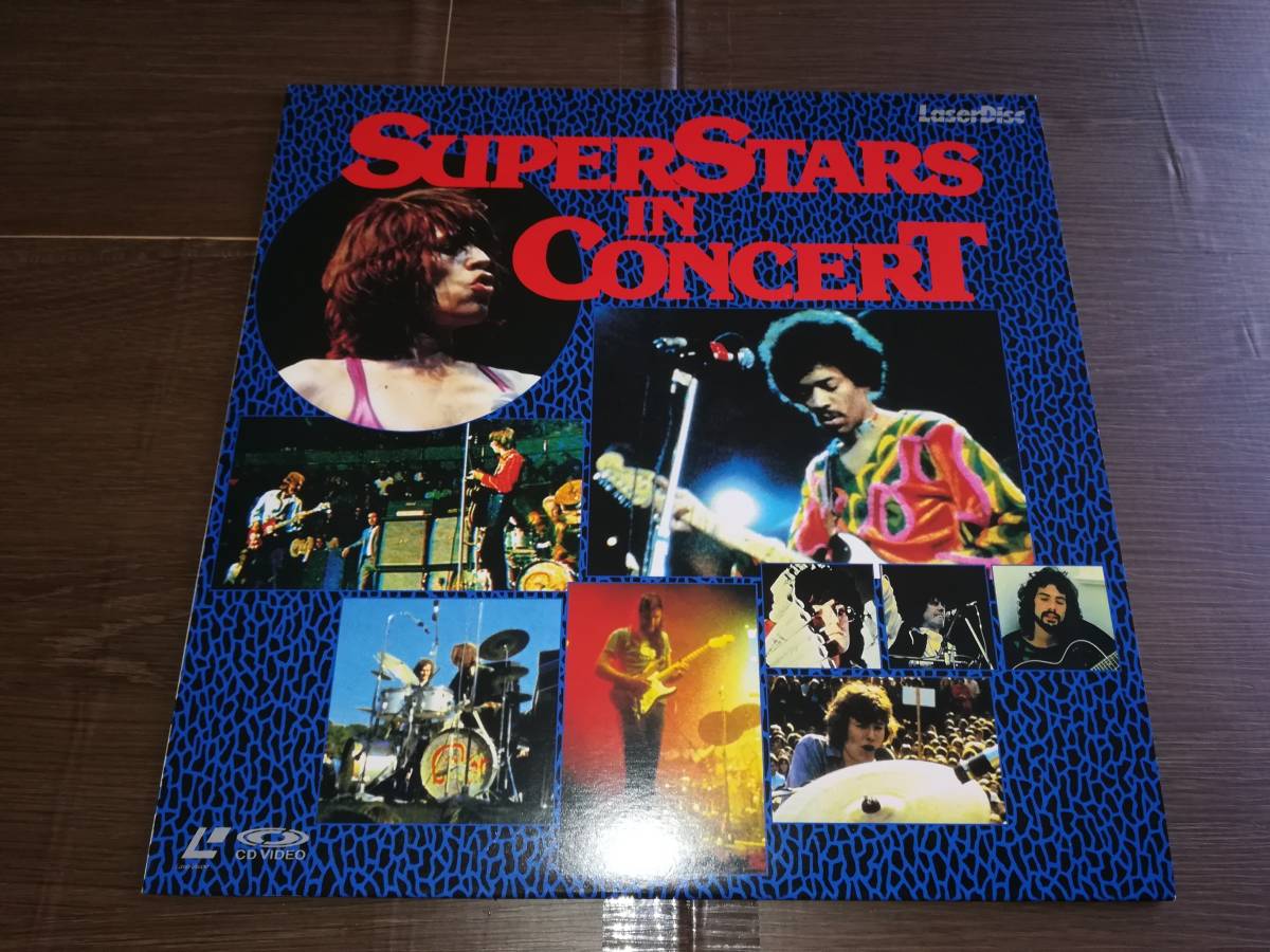 L2927◆LD* / ローリング・ストーンズ、ジミヘンドリックス他 / ロックの軌跡 スーパースターズ・イン・コンサート / 24曲拍卖