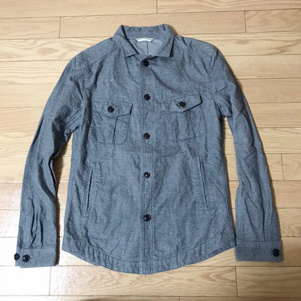 nano universe ナノユニバース JKT お兄 ビター コート グレー サイズM 新品拍卖