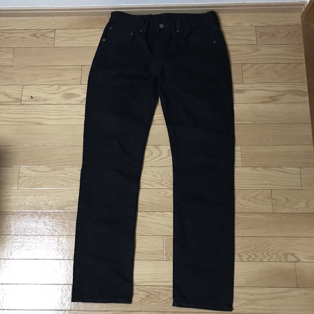 リーバイス levis 511 アメカジ お兄 ストリート ブラック デニム 31インチ 新品拍卖