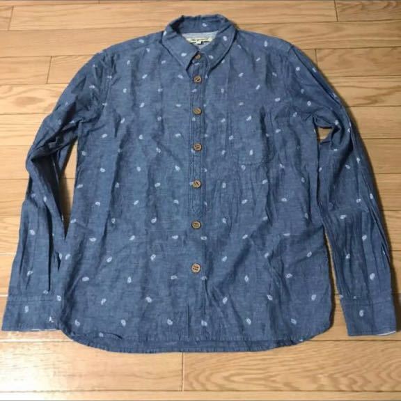 M2 squared エムツースクエアード 1~2回着用 アメカジ お兄 総柄シャツ ペイズリー柄 サイズM拍卖