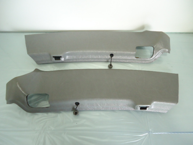 ★『希少』ベンツ SLクラス R129 サンバイザー 上部 内張り トリム カバー 左右セット グレー★拍卖