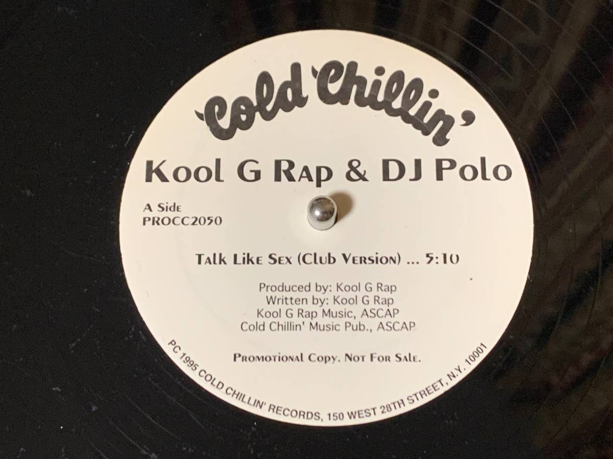 KOOL G RAP & DJ POLO ♪TALK LIKE SEX US オリジナル拍卖