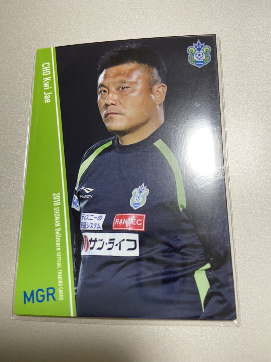 2018湘南ベルマーレ BM1 チョウキジェ 曺貴裁 レギュラーカード 京都サンガ 浦和レッズ ヴィッセル神戸 柏レイソル拍卖