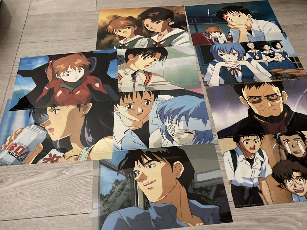 【非売品】【レア】【当時物】新世紀エヴァンゲリオン セルクラブ エヴァ 10種類 レイ アスカ拍卖