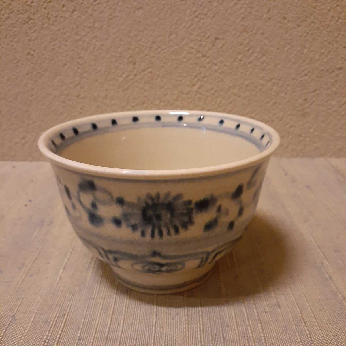 茶碗 安南写 銘あり 約12cm×7.5cm拍卖