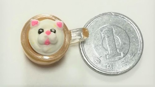 ミニチュア★ワンちゃん★ドッグ・カプチーノカップ★ビッグサイズ★①リカちゃんやシルバニアに★ドールハウス★拍卖