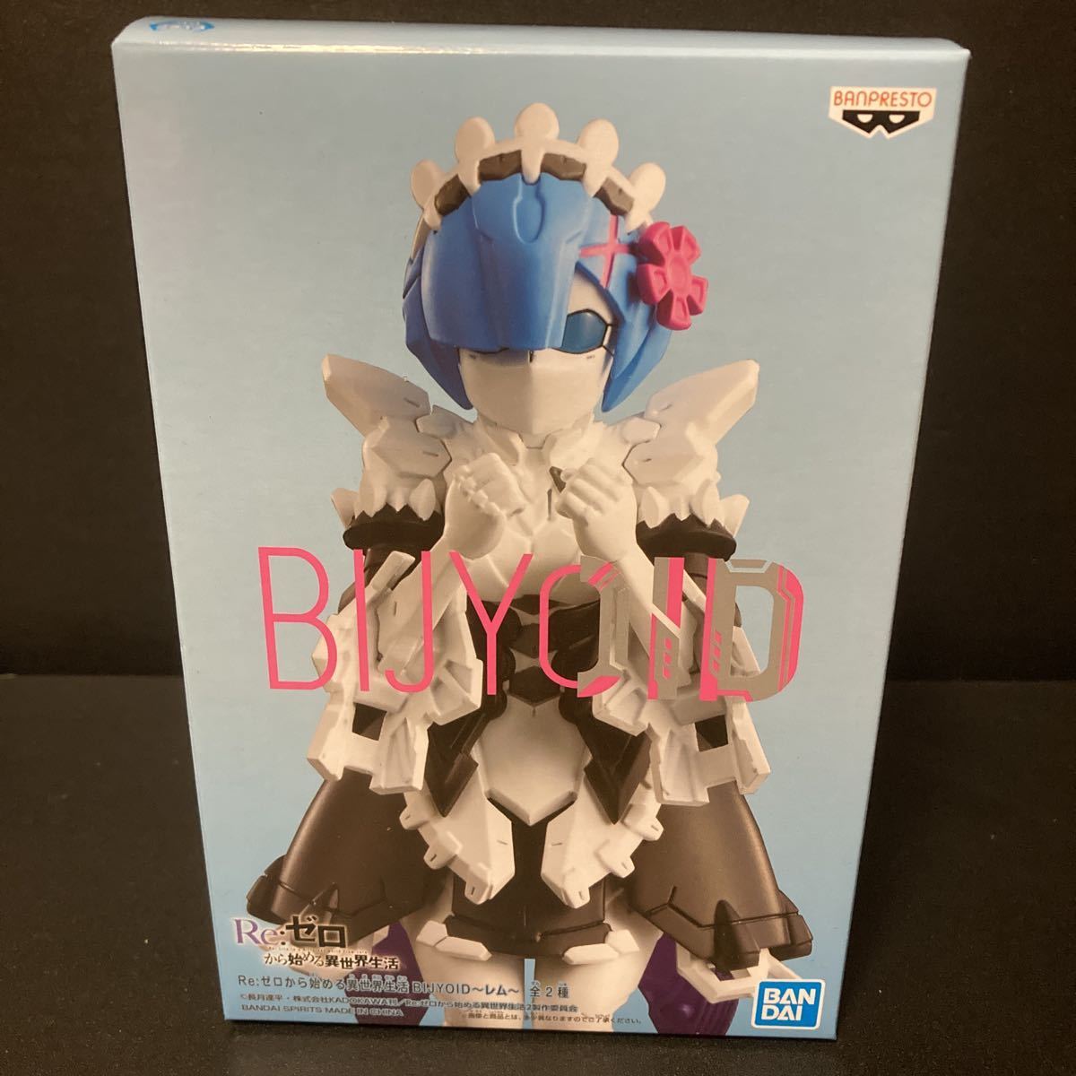 Re:ゼロから始める異世界生活 BIJYOID レム Aカラー フィギュア グッズ リゼロ Aタイプ ノーマルカラー ロボット拍卖