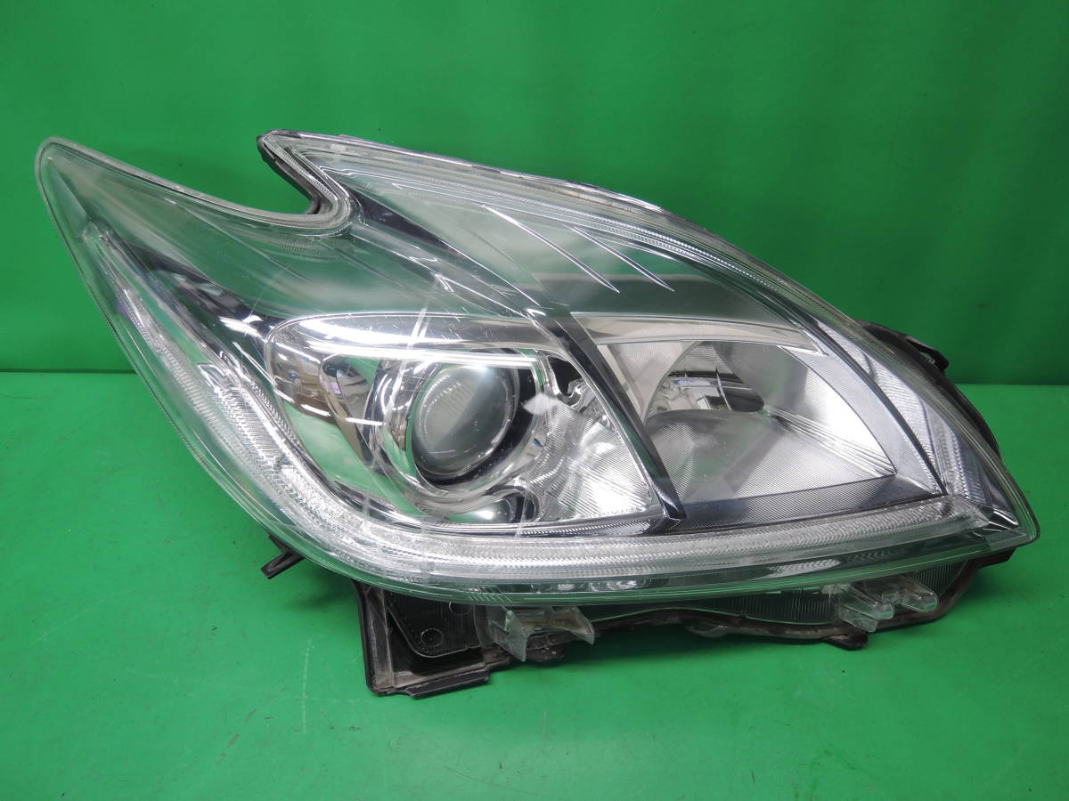 DAA-ZVW30 プリウス トヨタ 純正 HID ヘッドライト【右】 KOITO 47-52 バラスト コンピューター付き 85967-33031※ジャンク品※ #K拍卖