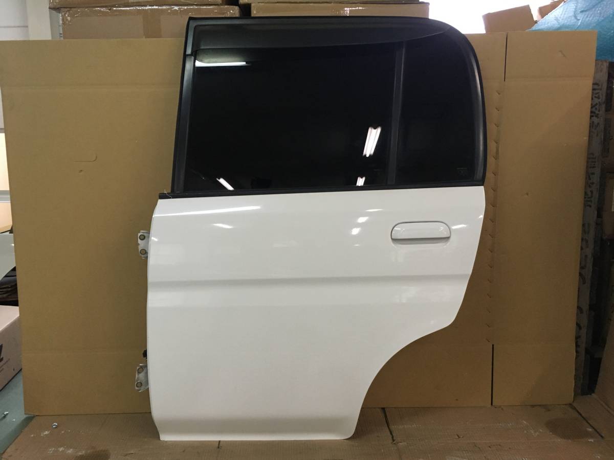 ・ JB3 ライフ 助手席 後 左 リア ドア パネル ホワイト sht002拍卖