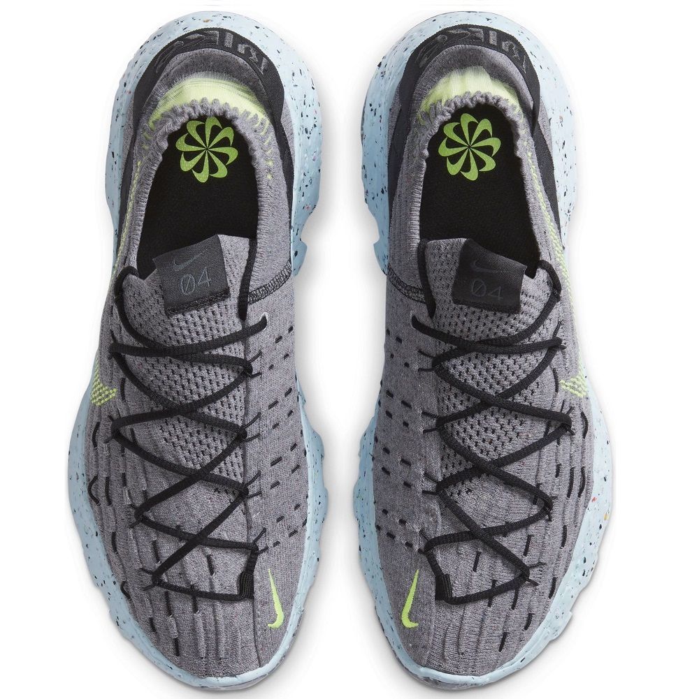 ■ナイキ ウィメンズ スペース ヒッピー 04 サステナブル グレー/イエロー/ブラック 新品 28.0cm US11 NIKE WMNS SPACE HIPPIE 04 厚底拍卖