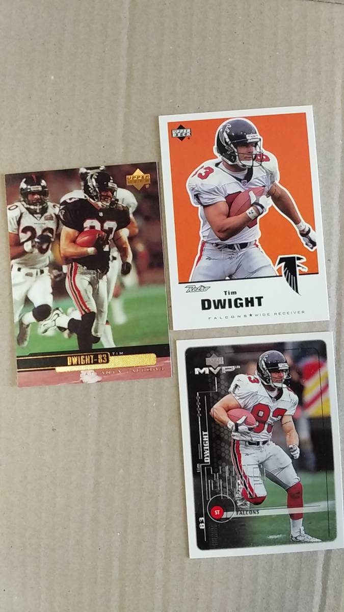 NFLカード TIM DWIGHT 色々9種 ファルコンズ WR/KR拍卖