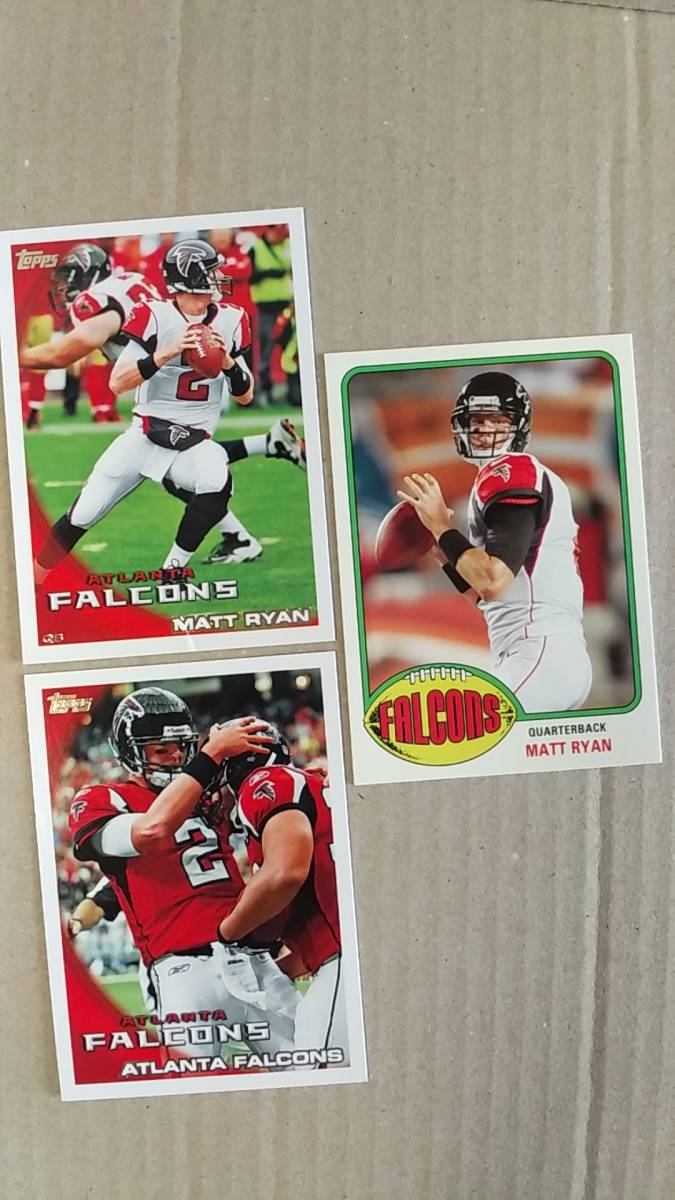 NFLカード MATT RYAN 色々10種 ファルコンズ QB拍卖