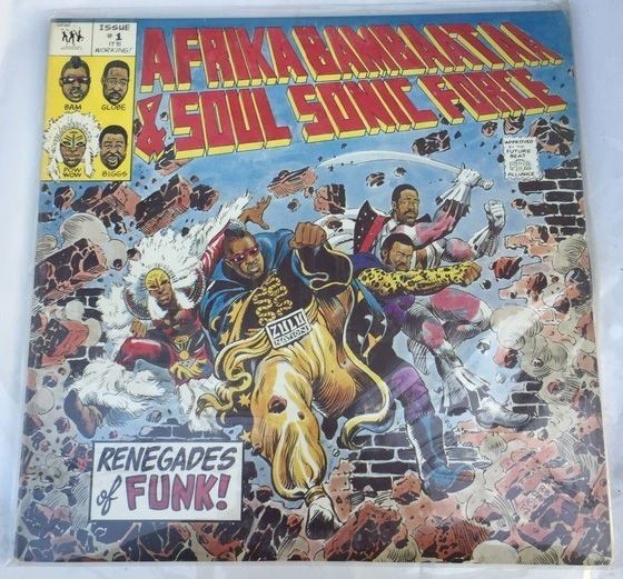 アフリカバンバータ&ソウルソニックフォース LPレコード拍卖