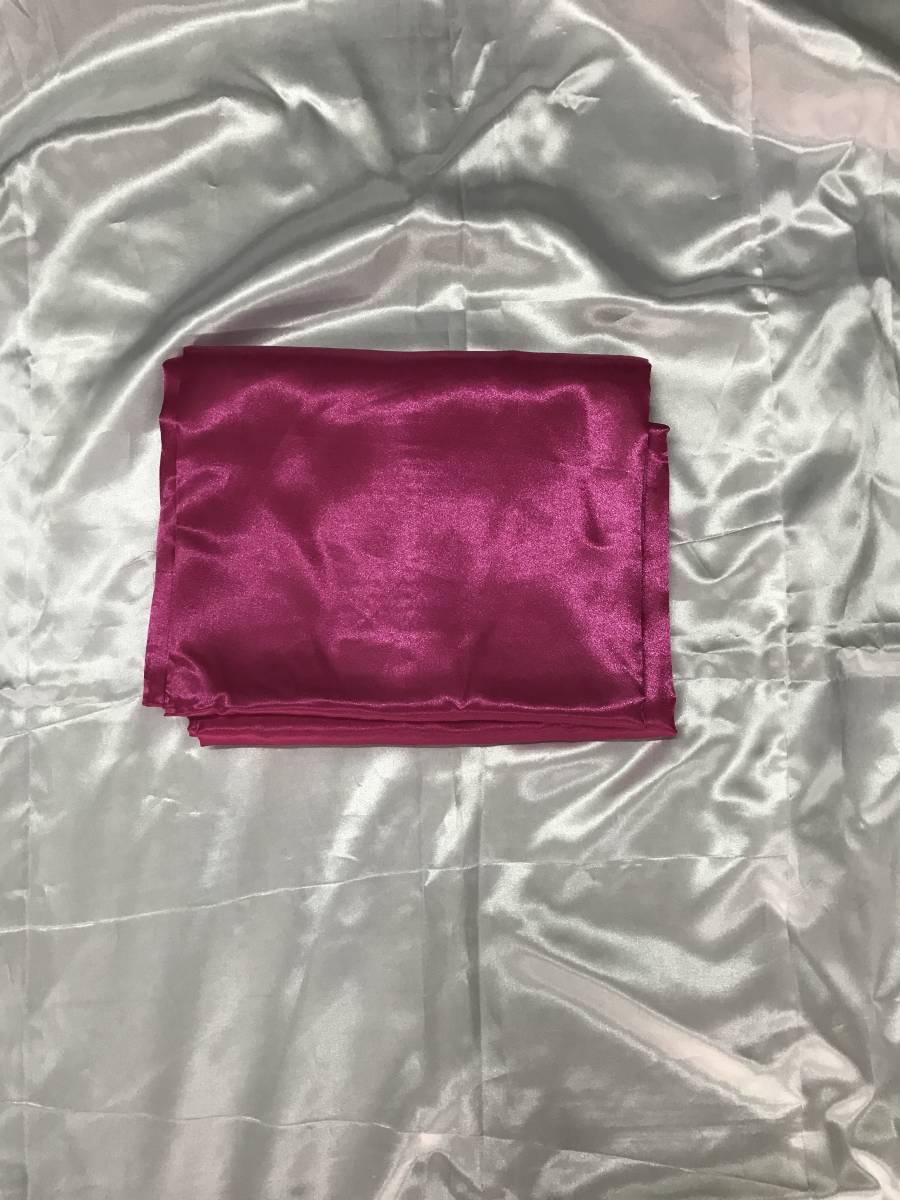 ★1送料無料★シルクシーツ1枚・(濃ワイン )◆拍卖