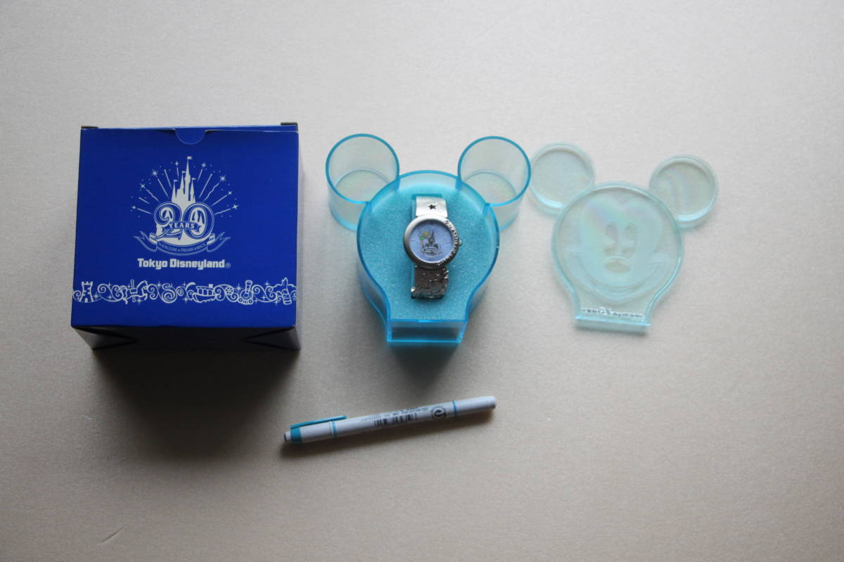 21-17■ディズニー■腕時計:東京ディズニーランド開園20周年記念 【ティンカーベル】 動いています。拍卖