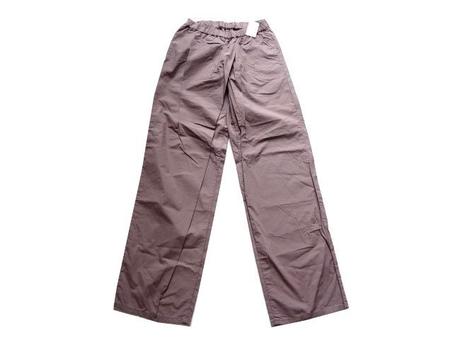 新品 n,n, 定価1900円 タック入り レディース パンツ ワイドパンツ M リラックス イージー 拍卖