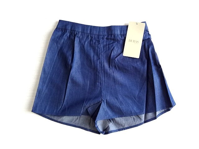 新品 定価5900円 デュラス DURAS ショートパンツ インディゴ拍卖