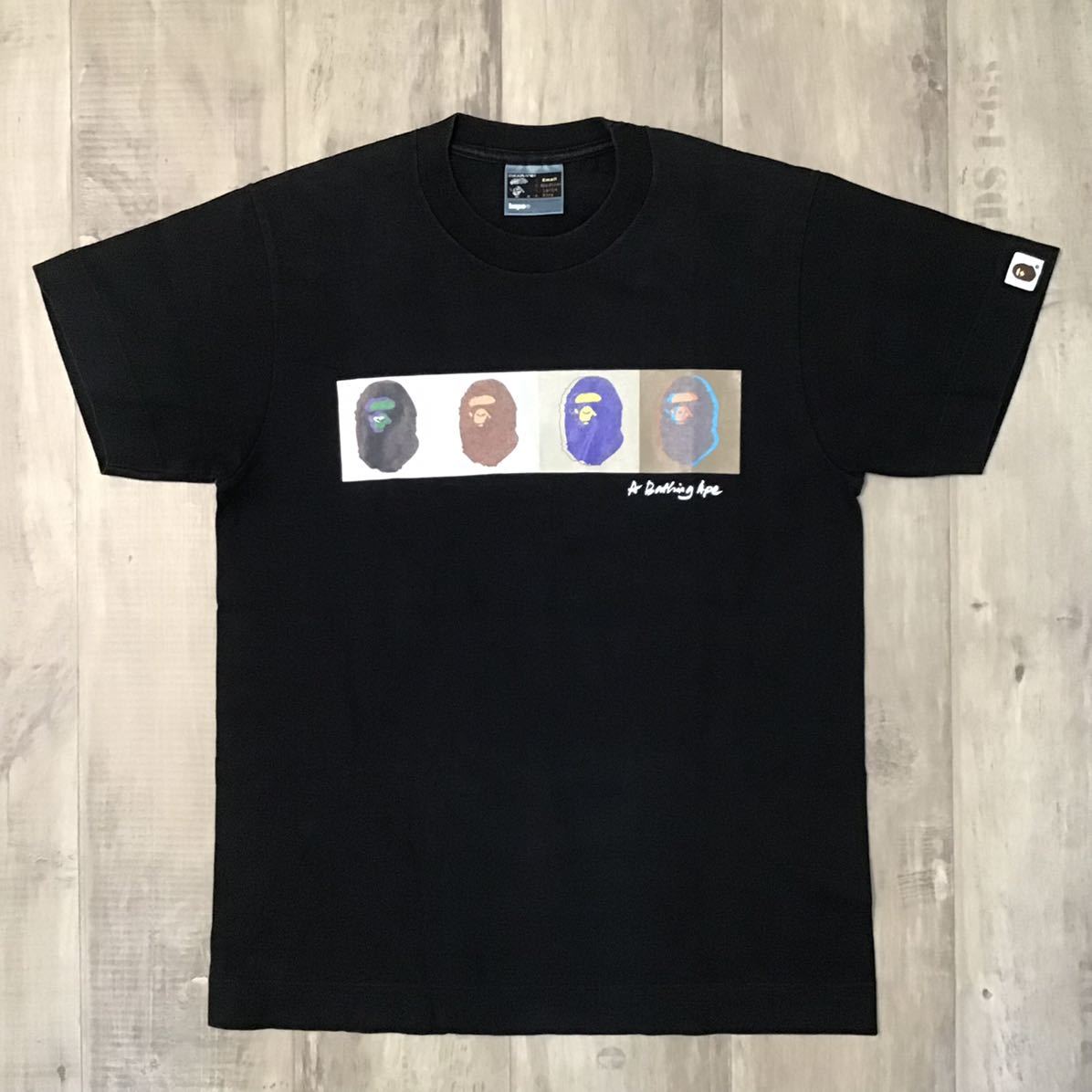 Andy Warhol パロディ bape head アート Tシャツ Sサイズ a bathing ape エイプ ベイプ アベイシングエイプ アンディ ウォーホル nigo 8lji拍卖