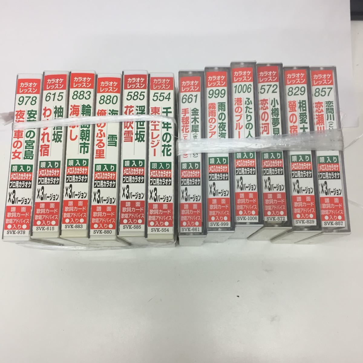 22125-3 0708Y カラオケレッスン カセットテープ拍卖