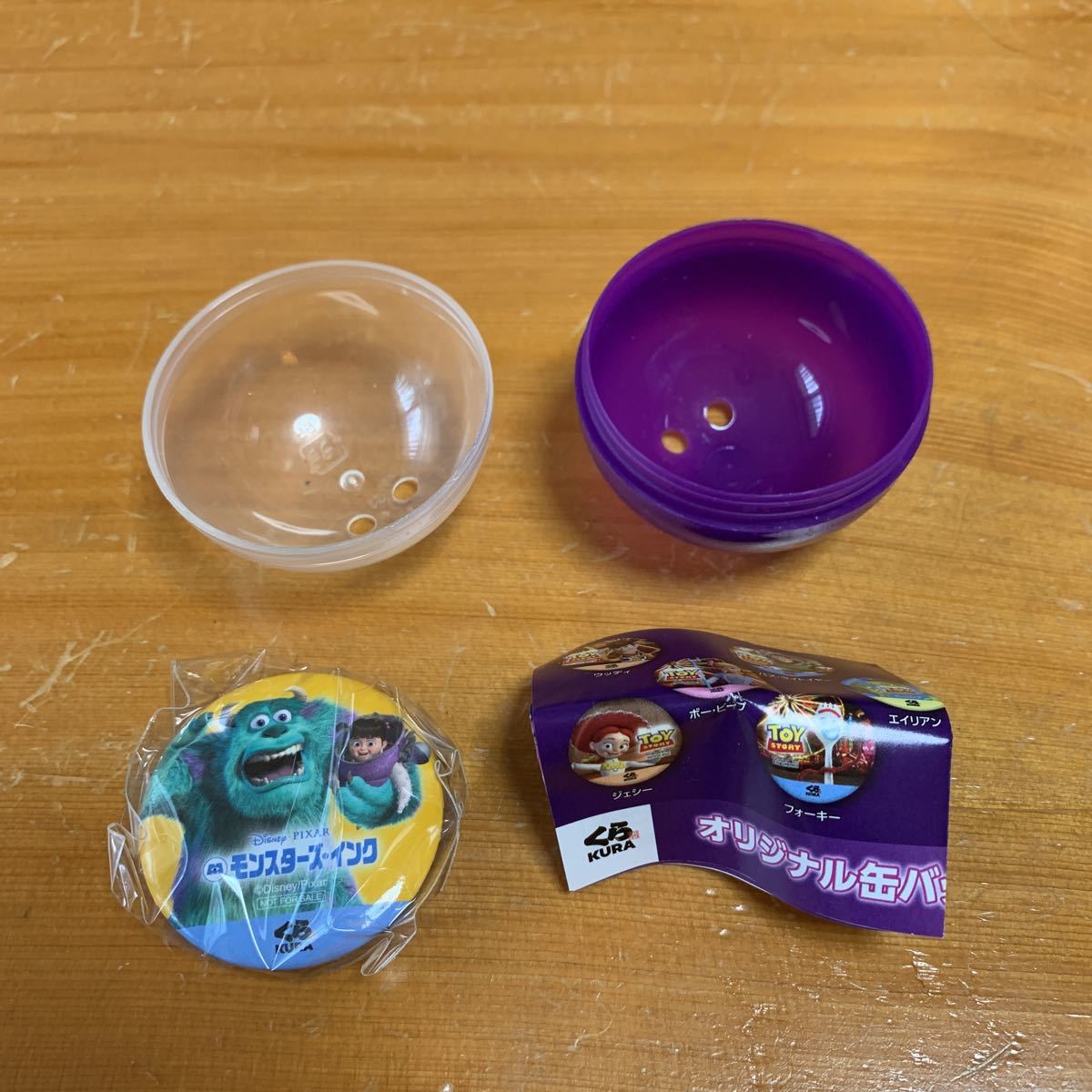 くら寿司 オリジナル缶バッジ サリー & ブー モンスターズインク 2020 ディズニー カプセル リーフレット付 非売品 新品 未使用品 送料無料拍卖