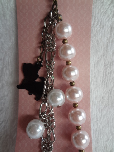 DSストラップ おしゃれきゃっとマリーパール拍卖