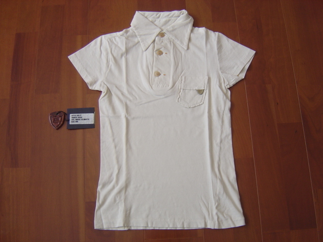 HTC ポロシャツ XXS WASH加工 訳あり デッドストック・新品・未使用・自宅保管品拍卖