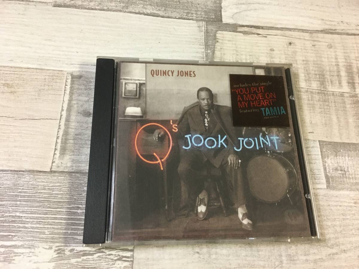 超希少!!超入手困難!!JAZZ CD クインシー・ジョーンズ『Q'S JOOK JOINT』ROCK WITH YOU 他 全15曲 DISC1拍卖