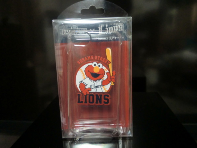 西武 ライオンズ セサミストリートコラボ エルモ iPhone クリアケース 未開封品拍卖