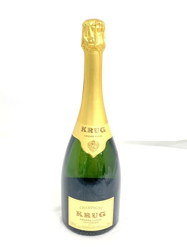 1000円スタート 果実酒 シャンパン クリュッグ グラン キュヴェ 173emeエディション CHAMPAGNE KRUG GRANDE CUVEE 750ml 12.5% 未開栓8AA02拍卖