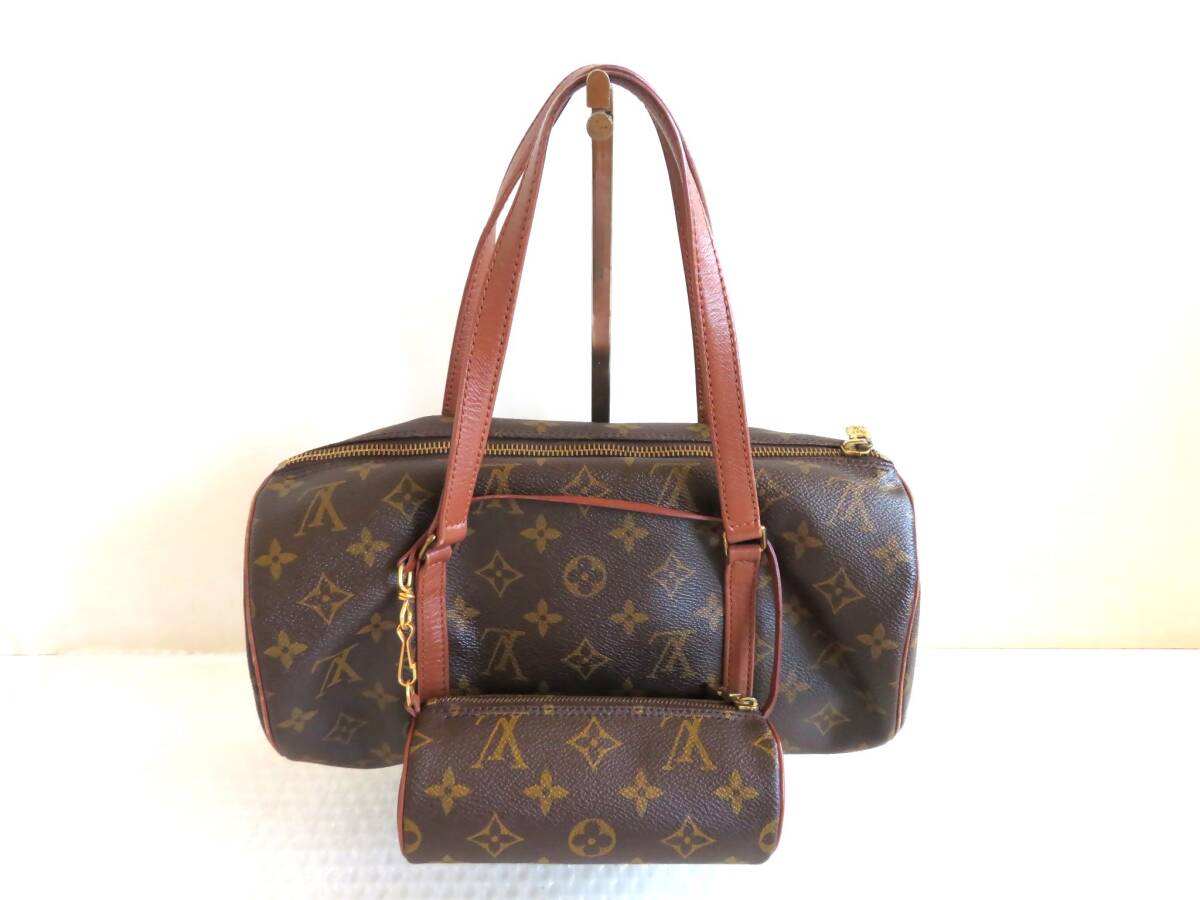 【ト横】LOUIS VUITTON モノグラム パピヨン30 ポーチ付き M51365 ハンドバッグ パピヨン ルイヴィトン TA717ZZG05拍卖