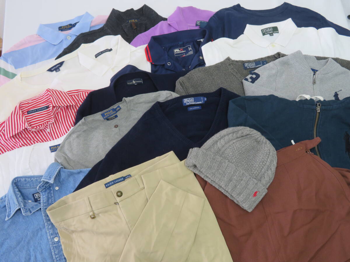 1970【送800円】RALPH LAUREN ラルフローレン メンズ レディース キッズ ポロシャツ セーター その他 まとめ売り 20点拍卖