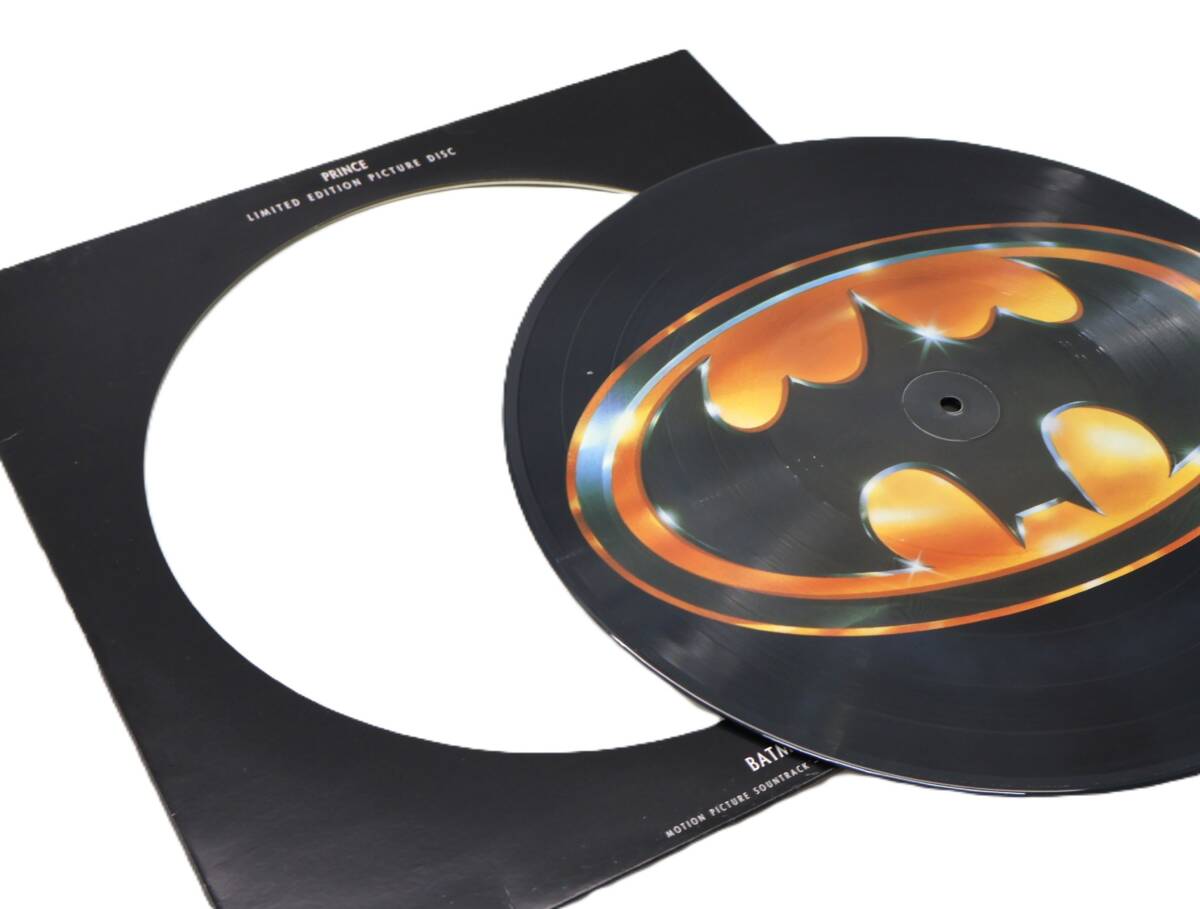 ★回1328 限定盤 ピクチャーディスク PRINCE プリンス BATMAN MOTION PICTURE SOUNDTRACK バットマン サントラ レコード LP盤 32509081拍卖