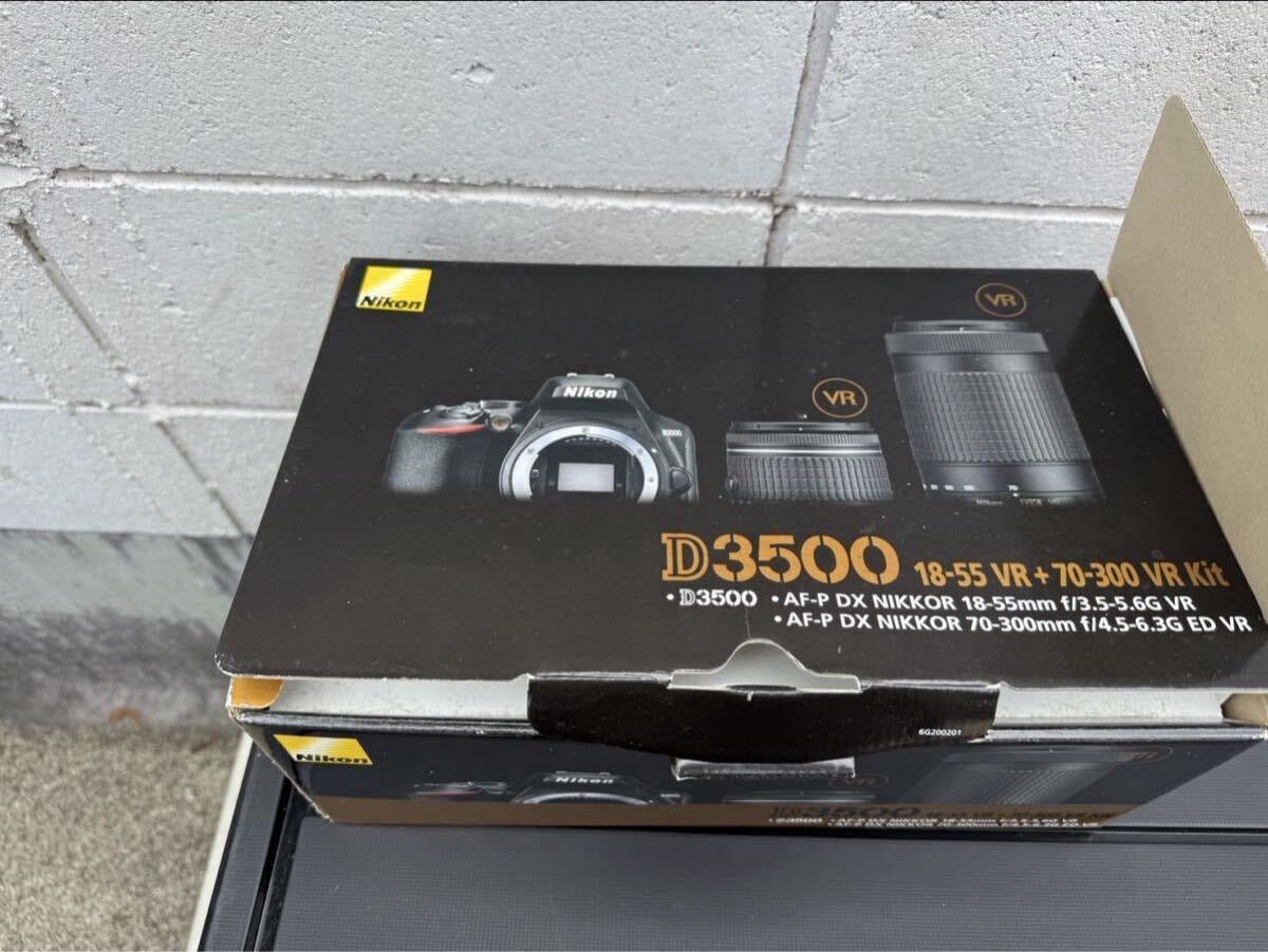 Nikon D3500 ダブルズームキット デジタル一眼レフカメラ レンズ2本 現状品拍卖