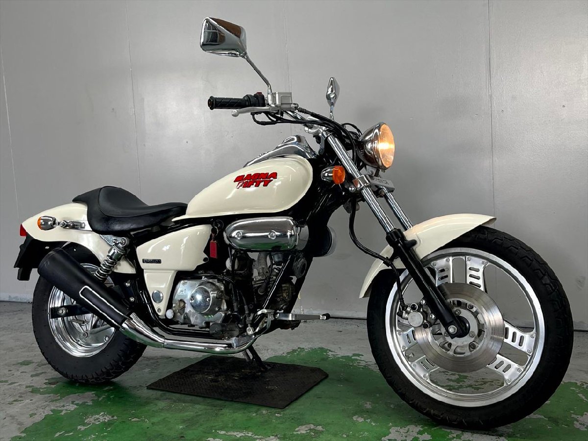 マグナ50 売り切り!1円スタート!☆始動動画有☆エンジン好調!AC13!2005年!ノーマル!美車!検)JAZZ 全国配送!福岡佐賀拍卖