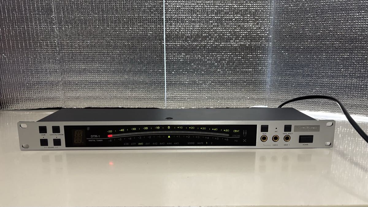 【美品】KORG ラックチューナー DTR-1拍卖