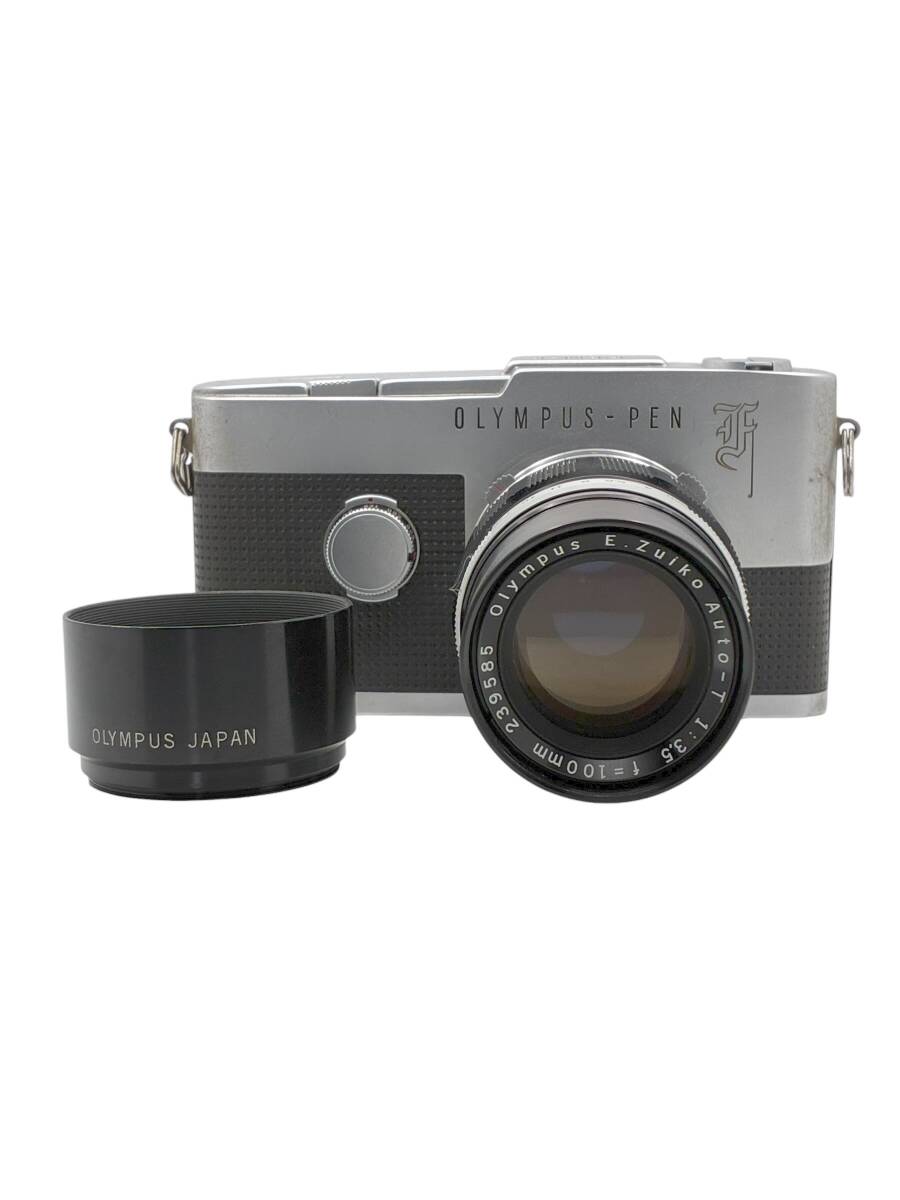 OLYMPUS PEN-F E.Zuiko AUTO-T 100mm F3.5 オリンパス ハーフ 一眼レフ ジャンク //AT103504拍卖