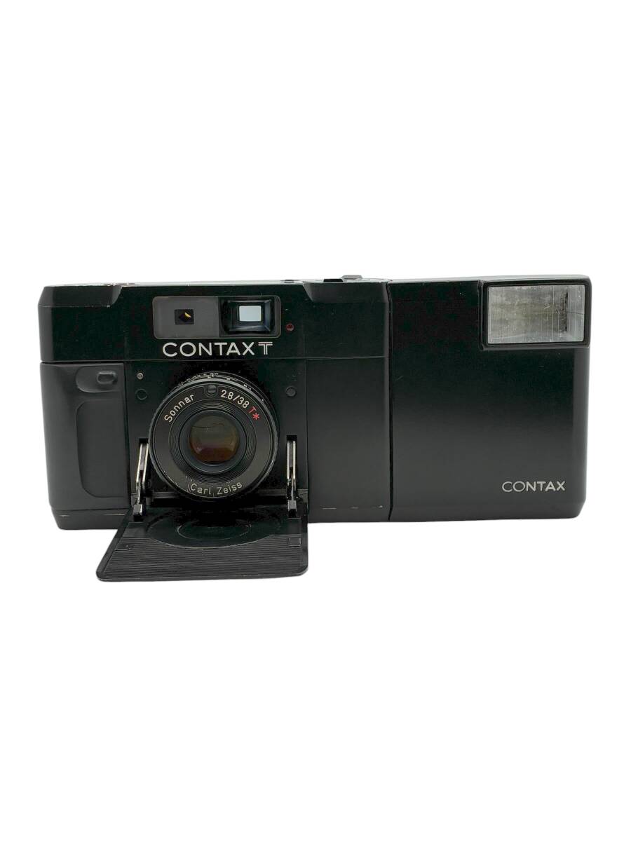 CONTAX T BLACK Sonnar 38mm F2.8 / T14 AUTO コンタックス コンパクトカメラ ジャンク //AT143801拍卖