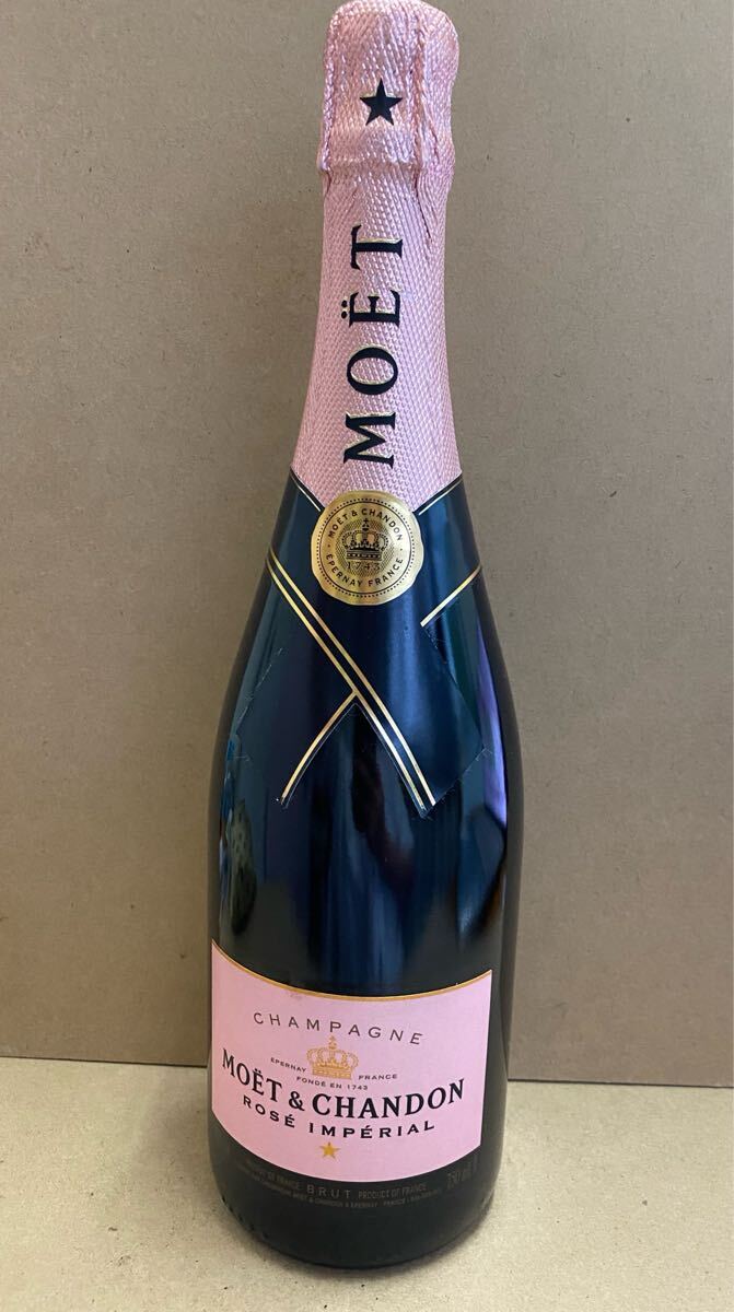 未開栓 MOET&CHANDON モエ・エ・シャンドン ロゼ アンペリアル 750ml 12% シャンパン拍卖