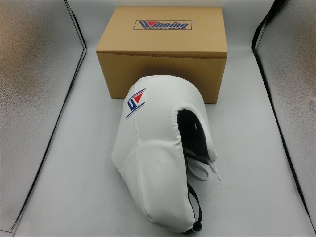 T【2b-03】【80サイズ】1円~/Winning ウイニング ボクシング用ヘッドギア FG-2900 フェイスガード チークガード拍卖