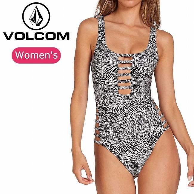 【1円スタート】VOLCOM ボルコム ココワンピーススイムスーツ O3022005 BLK XS 水着 プール サーフィン 海 マリンスポーツ拍卖