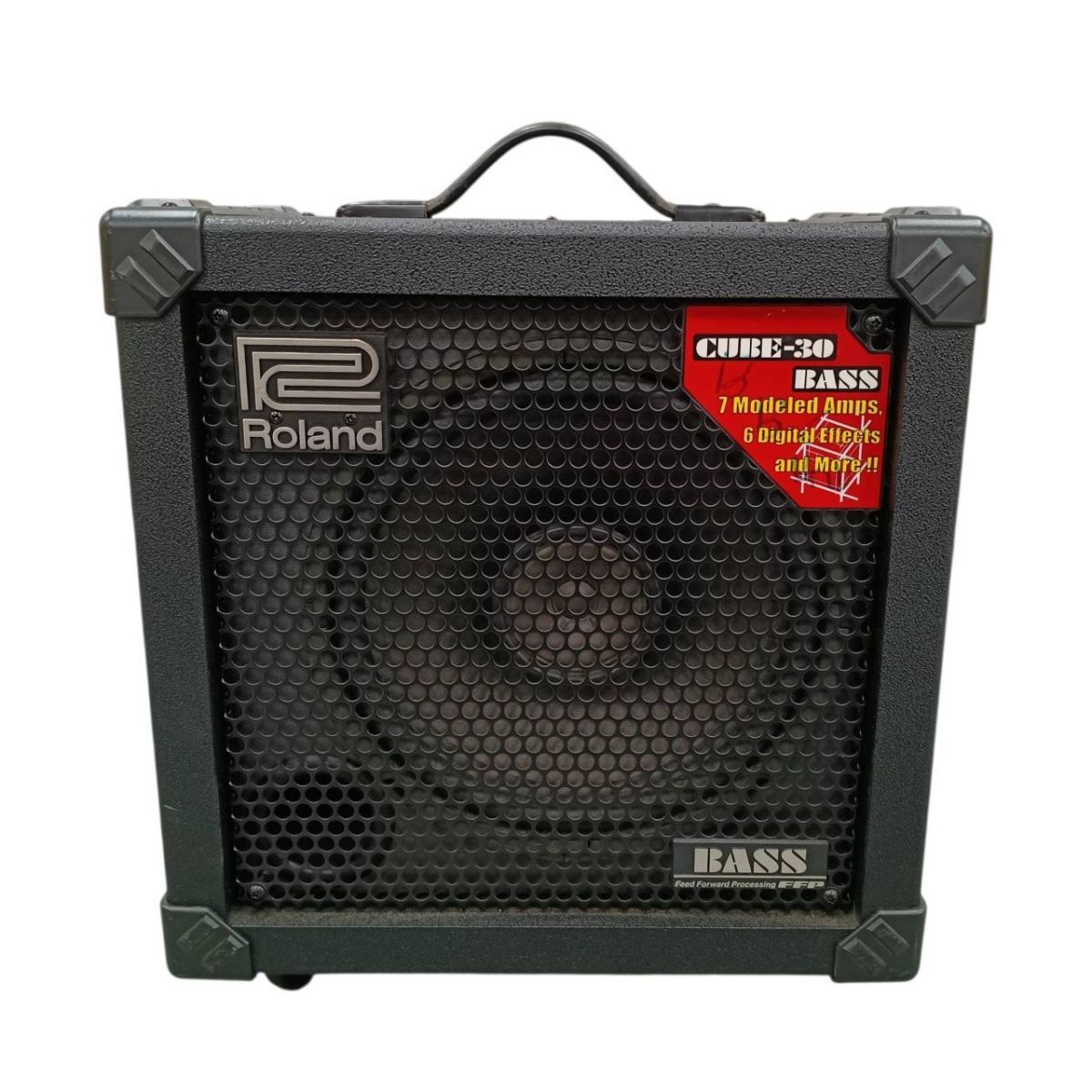 C822-Z22-2034 Roland ロ-ランド CUBE-30 BASS CB-30 ベース アンプ バンド 演奏 ギター 音楽 通電確認済み SC拍卖